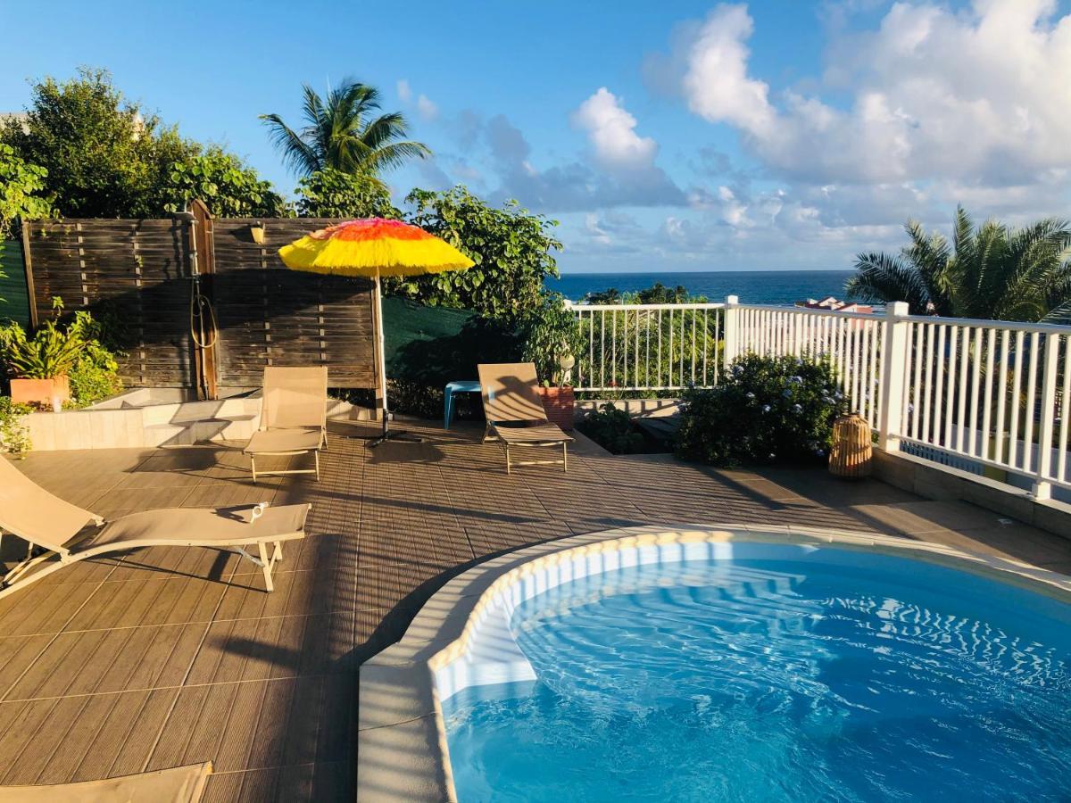 Mango Sea -Villa "Maracudja" Et Appartement "Jojoba" Avec Piscine & Vue Sur Les Iles Saint-Francois  Buitenkant foto
