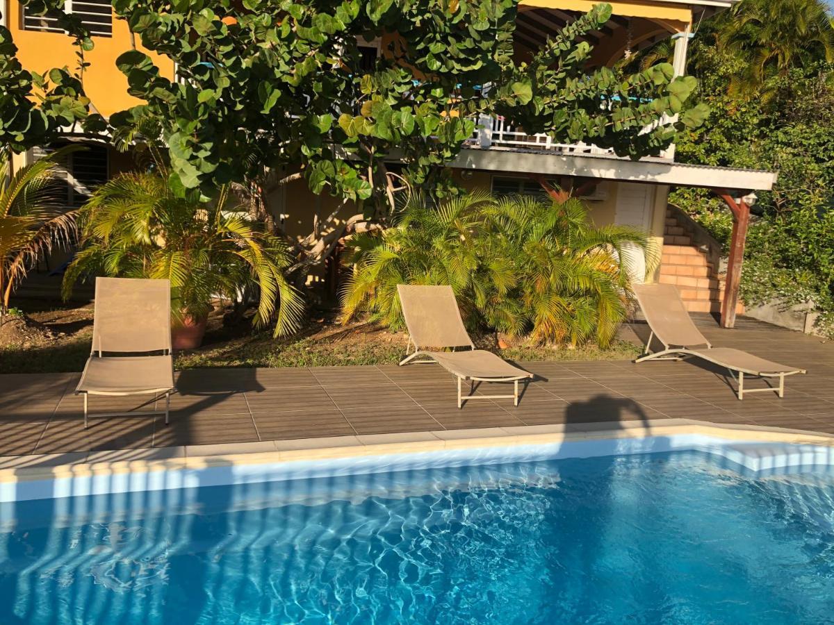 Mango Sea -Villa "Maracudja" Et Appartement "Jojoba" Avec Piscine & Vue Sur Les Iles Saint-Francois  Buitenkant foto