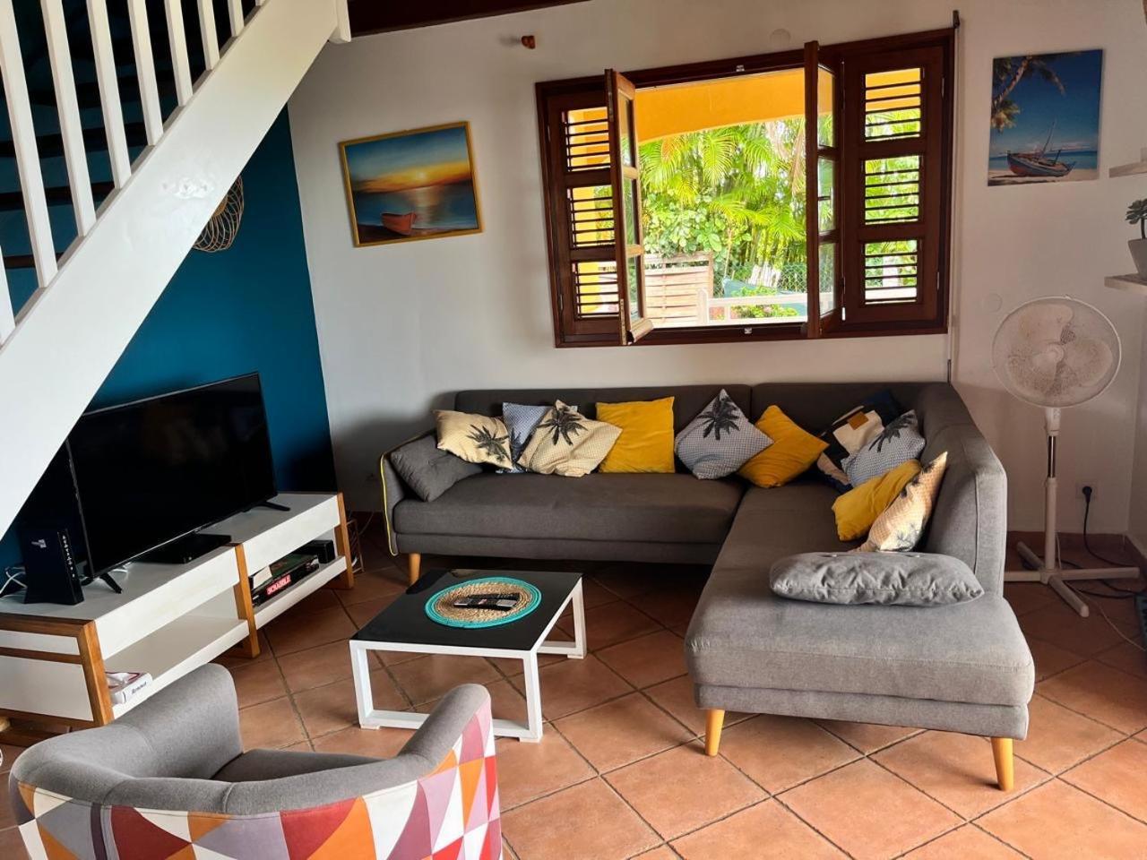 Mango Sea -Villa "Maracudja" Et Appartement "Jojoba" Avec Piscine & Vue Sur Les Iles Saint-Francois  Buitenkant foto
